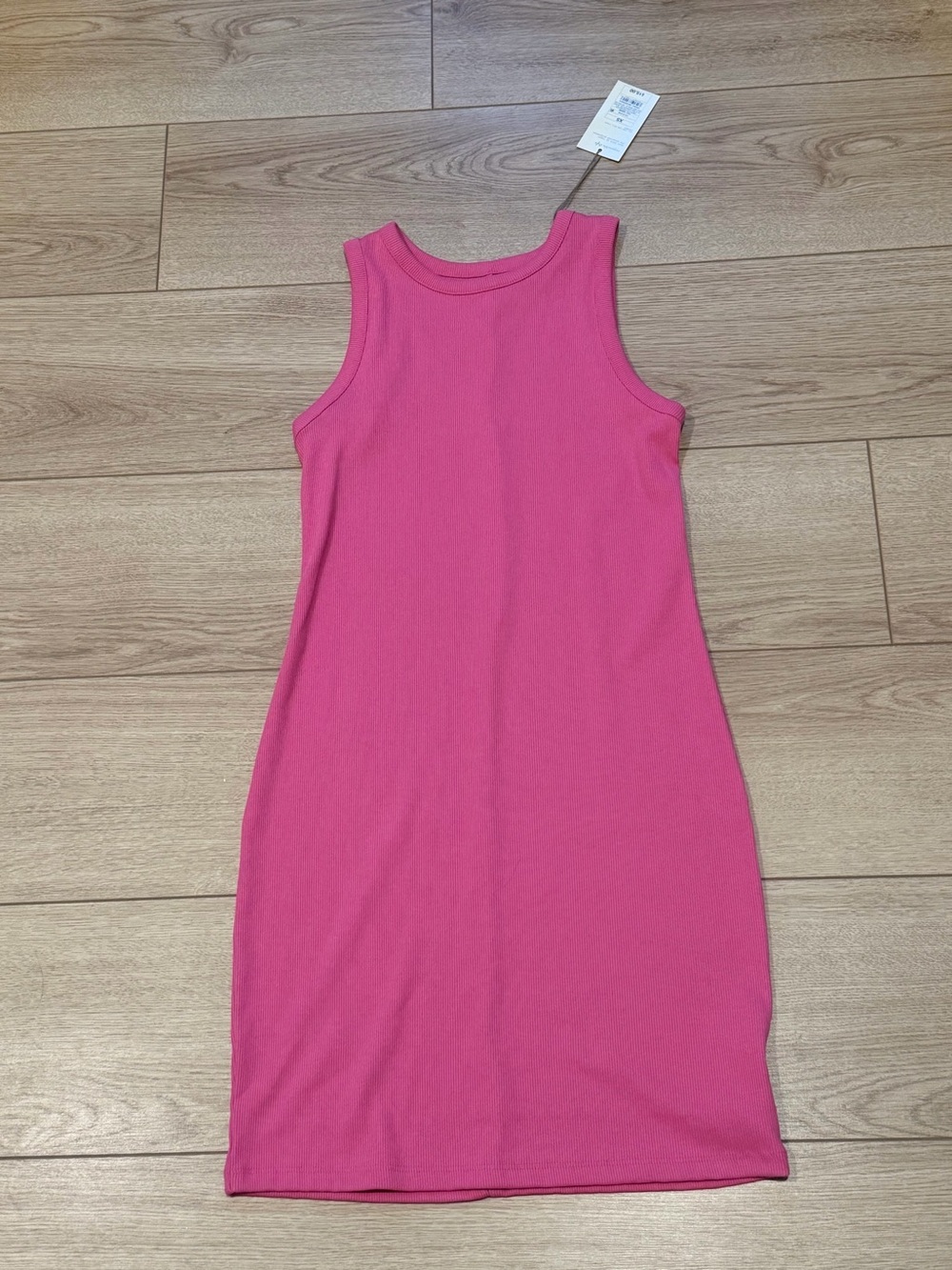 a new day Hot Ribbed Midi Tank Dress